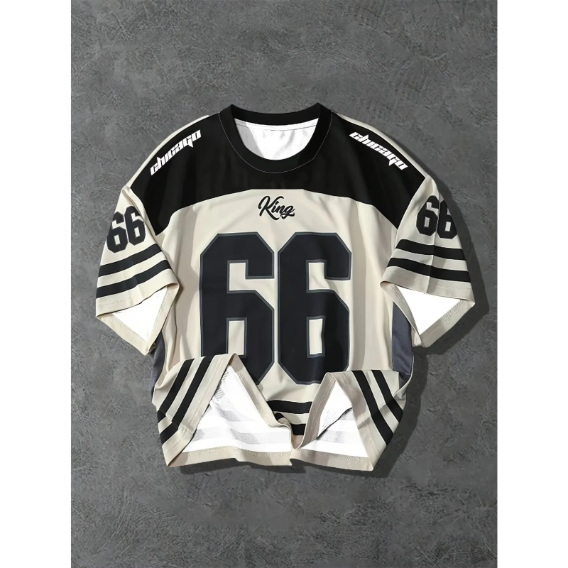 Adult Children Casual Crew Neck T-Shirt King Alphabet Pattern Short-sleeved Tops Summer Daily Outdoor Street Wear Clothing